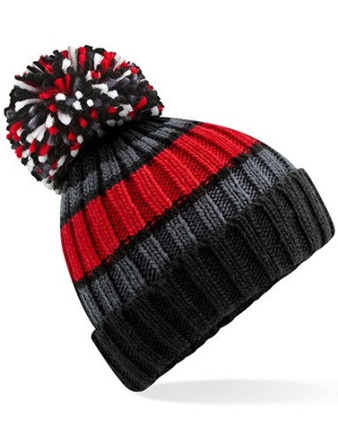 B-B392-Hygge Striped Beanie